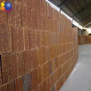 Briques réfractales en silicium mullite, mm, haute qualité pour la zone de conversion du ciment