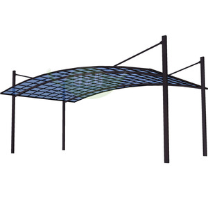 Voile d'ombrage pour voiture, accessoire pour <span class=keywords><strong>garage</strong></span> en polycarbonate, chittageong, en aluminium - Product Image 3