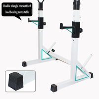 Vente en gros de support de squat réglable pour salle de sport support d'haltères pour banc de presse banc d'haltérophilie
