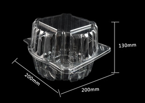 Envase de Plástico Grande de Alta Calidad <span class=keywords><strong>para</strong></span> <span class=keywords><strong>Lechuga</strong></span> Salanova, Tipo Concha - Product Image 6