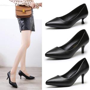 <span class=keywords><strong>Chaussures</strong></span> de travail <span class=keywords><strong>chaussures</strong></span> professionnelles pour femmes <span class=keywords><strong>2022</strong></span> printemps noir Simple bouche peu profonde <span class=keywords><strong>chaussures</strong></span> formelles pour femmes - Product Image 3