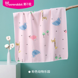 Babys how Pure Cotton Cartoon Wasch bare Decken Wasserdicht bedruckte Urin polster für Baby Falt matten für die ganze Saison - Product Image 4