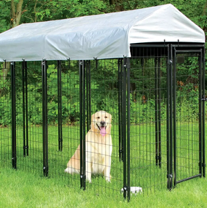 Gabbie Modulari per Esterni in Metallo Saldate, Cucce per Animali Domestici Grandi e Medi, Fornitore di Fabbrica - Product Image 3