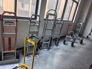 भारी शुल्क धातु गोदाम ट्रॉली औद्योगिक लॉजिस्टिक ट्रॉली हाथ गाड़ी मंच ट्रक - Product Image 3