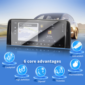 Protector de Pantalla para Auto, Película de Vidrio Templado para 26 <span class=keywords><strong>Lincoln</strong></span> Aviator, Carplay, Multimedia, Video, Accesorios para Vehículos, Venta al Por Mayor - Product Image 1