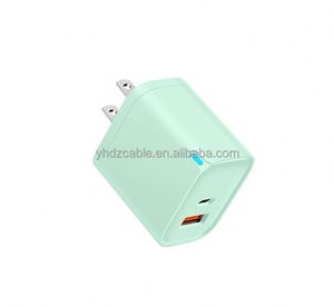 หัวชาร์จเร็ว 20W USB C อะแดปเตอร์แปลงไฟแบบพกพา QC3.0 สำหรับ iPhone และ Samsung - Product Image 6