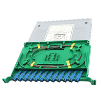 Fiber Optic ODF 12/24/36/48 Core SC UPC/APC/OM1/OM2/OM3/OM4 Bundle Pigtail Fusion Disk ODF Disk Fiber Optic Patch Panel Module