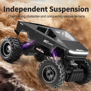 SJY-HB-P14A11~P14A13 Voiture RC d'escalade à l'échelle 1/14, 2,4 GHz, 4x4, 8 km/h, camion télécommandé tout-terrain, véhicule pour enfants - Product Image 4