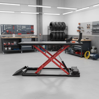 Plateforme élévatrice hydraulique électrique robuste YongHao pour réparation de motos, modèle personnalisable