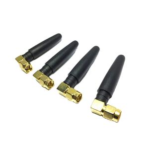 900-1800 MHz WiFi terminal GSM Antena de goma 3dBi externa rechoncho goma con SMA male R/A - Product Image 1
