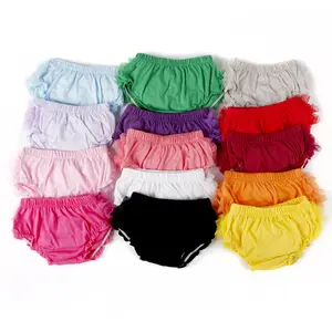 ABCKIDS-pantalones cortos de algodón para fotografía de niños, 13 colores, malla de hilo PP, bragas de algodón