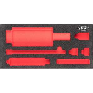 VIGOR - V5058-L Insert en mousse souple pour V5058 (vide)-EAN 4047728050579 ROLLING WORKSHOPS VIDE PLATEAUX - Product Image 1