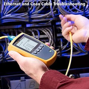 Kit Verificador de Cables de Cobre Fluke Networks MicroScanner2, Analizador de Ethernet con Pantalla LCD, Herramienta Profesional con Alimentación por Batería - Product Image 5
