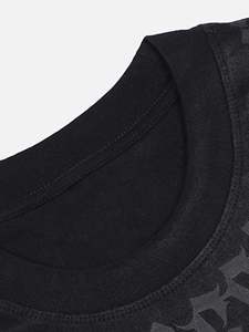 เสื้อยืดผู้ชายสไตล์วินเทจ ทรงปกติ สีดำ พิมพ์ลายกราฟิก ผ้าฝ้าย 100% น้ำหนัก 220 กรัม ผ้าถัก ระบายอากาศได้ดี แขนสั้น คอกลม สตรีทแวร์ - Product Image 5