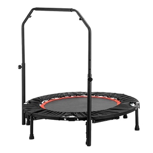 <span class=keywords><strong>Trampolino</strong></span> da interno nero da 40 pollici all'ingrosso per saltare pieghevole per bambini adulti Yoga donne letto <span class=keywords><strong>trampolino</strong></span> rotondo - Product Image 5