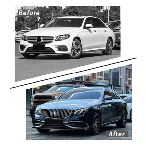 Kit carrosserie pour <span class=keywords><strong>Mercedes</strong></span> <span class=keywords><strong>Benz</strong></span> Classe E W213 18-20 Mise à niveau vers le modèle 2021 MBH Comprend des phares de pare-chocs avant et arrière Feux arrière - Product Image 5