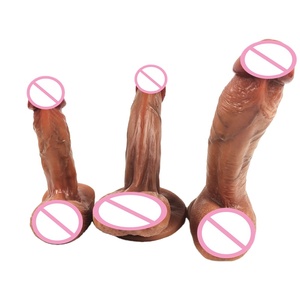Neuankömmling Realistische Silikon Dildos Penis Mit Saugnapf G-Punkt Stimulieren Strap On Dildo Großhandel Dildo Sexspielzeug - Product Image 5