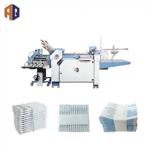 Super Export Quality Automatic Friction Feeder Paper Folding Machine For Medical Leaflet Industry