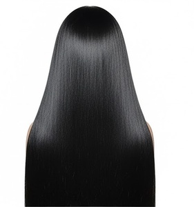 Pelucas de Cabello Humano Virgen Indio de 14 Pulgadas con Frente de Encaje HD, Lisas, Pre-Desplumadas, con Cutícula Alineada, 13X4 - Product Image 3