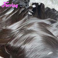 Meilleures mèches de cheveux naturels, pointes super épaisses, lisses, extensions de cheveux humains Remy vietnamiens, couleur naturelle, prêtes à être expédiées