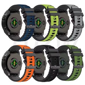 <span class=keywords><strong>Correa</strong></span> de Reloj Deportiva HYX de 22 mm y 26 mm para <span class=keywords><strong>Garmin</strong></span> <span class=keywords><strong>Fenix</strong></span> 8 <span class=keywords><strong>Pro</strong></span> 5X <span class=keywords><strong>6X</strong></span> 6 7 7X <span class=keywords><strong>Pro</strong></span>, <span class=keywords><strong>Correa</strong></span> de Repuesto de Silicona Ajustable de Ajuste Rápido CHARM - Product Image 4