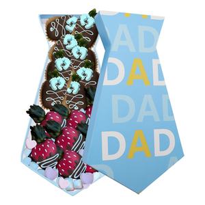 Boîte cadeau vide en carton rigide en forme de cravate pour parfum, idéale pour la fête des pères (cadeau pour papa) - Product Image 4