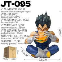 Figurines d'action personnalisées OEM en gros, nouveau style JT, figurine Vegeta, modèle de dessin animé, figurine Saiyan, figurine de Goku, statues de jouets