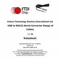 Câble Série USB vers RS232 FT232RQ, Câble Adaptateur RS232 USB-RS232-WE-1800-BT à Extrémité Fil Nu, Compatible Windows Mac Linux