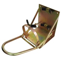 Support métallique d'allume de feu, pour bagues de voitures et camions