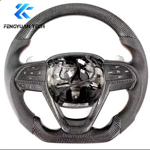 Volante Deportivo de Fibra de Carbono Forjado con Palanca de Cambios para <span class=keywords><strong>Jeep</strong></span> Wrangler <span class=keywords><strong>Grand</strong></span> <span class=keywords><strong>Cherokee</strong></span> Srt <span class=keywords><strong>Srt8</strong></span>, Accesorios 2018 2019 2020 <span class=keywords><strong>2021</strong></span> - Product Image 1