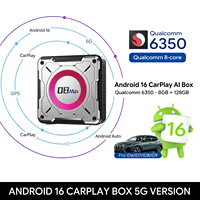 Boîtier AI 5G YolanAuto Premium avec puce Qualcomm 6350, adaptateur multimédia sans fil CarPlay Android Auto pour BMW Série 3, 5, 7