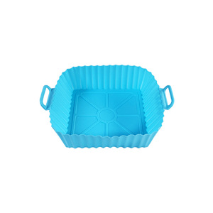 แผ่นรองหม้อซิลิโคนทรงสี่เหลี่ยมใช้ซ้ำได้แผ่นรองหม้อซิลิโคนหม้อทอดอากาศแผ่นรองหม้ออุปกรณ์เสริมสำหรับเตาอบ - Product Image 1