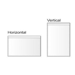 BEST Porte-cartes de visite auto-adhésif en PVC à ouverture par le haut, design tendance - Product Image 2