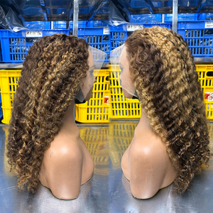 13x6 Water Wave <b>Lace</b> Front Hair <b>Wig</b> Wholesale Ready to Be Shipped <b>Wigs</b> for Black Women 10-40 Inch Natural Color HD <b>Lace</b> <b>Wig</b> - Product Image 1