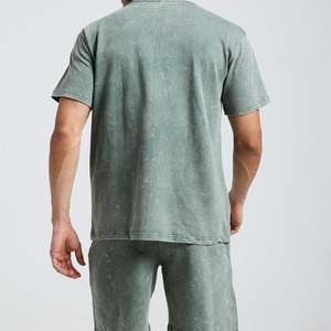 High Street Style Polyester/Cotton Sports Casual Wear Men's Summer Casual Matching <b>Set</b> Eco-Friendly Men's Outerwear <b>Twin</b> <b>Sets</b> - Product Image 6