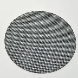 Filtre à disque à mailles frittées en acier inoxydable 316/filtres frittés en laiton frittés poreux en métal bronze