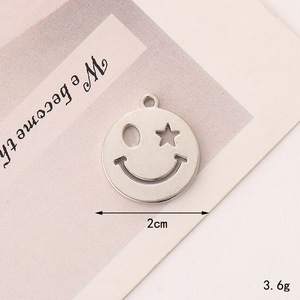 Accessoires DIY en alliage électroplaqué : Breloques thème étoile à cinq branches et cœur <span class=keywords><strong>pour</strong></span> bracelets, colliers et coques de téléphone - Product Image 4