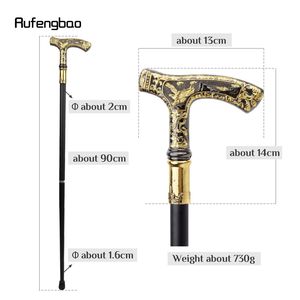 Sceptre en métal Golden Eagle Script Killer Wand, accessoires de costume pour adulte en acier au carbone - Product Image 2