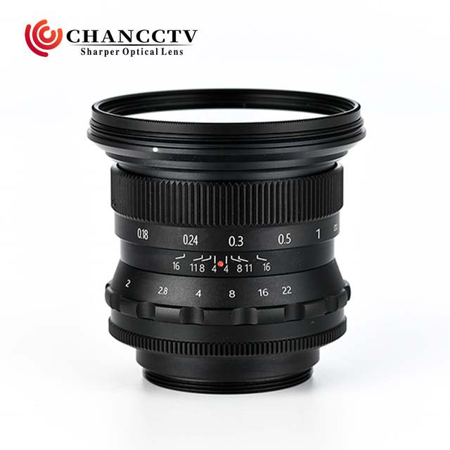 12mm F2.0 Manual 4K 7um M42 Line Scan Camera Lens