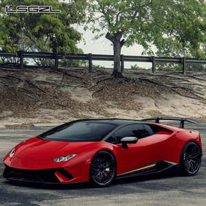 Jantes monobloc brillantes noires de 19, 20, 21, 22, 24, 26 pouces en 5x114.3, 5x112, 5x130 pour Ferrari 458, 990, Classe G, <span class=keywords><strong>Maclaren</strong></span> 720S - Product Image 2