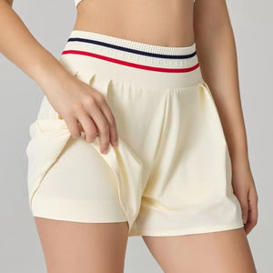 防晒高尔夫球裙女运动短款高腰针织网球短裤速干轻便网球裙女 - Product Image 1