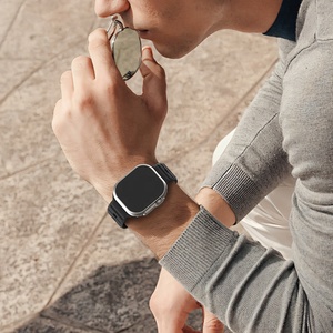 Bracelet de montre intelligente en silicone souple de remplacement pour Watch Ultra 2/1, boucle à pression, vente en gros, nouveauté pour le sport - Product Image 6