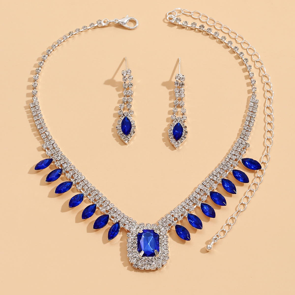 Luxury Dinner Dress Jewelry - Black Sapphire Earrings