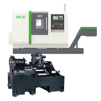 Centre d'usinage DRC HT3M avec commande CNC FANUC, 3 axes, porte-outils à 12 stations, haute précision et haute productivité, tour CNC