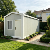 Rumah Kontainer Modular 20ft, Kabin Kecil yang Dapat Dilepas, Bernapas, Modern, untuk Apartemen, Kantor, Gedung, Sekolah, Ruang Tamu
