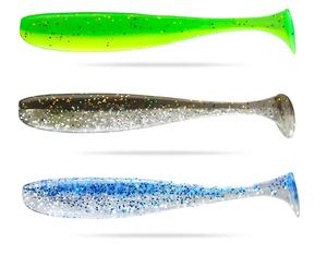 Palmer 55mm 70mm 90mm 10 pçs/saco Paddle Cauda Iscas De Plástico Macio 10 Cores Isca Suave Swimbait TPR TPE Isca De Pesca De Plástico Macio - Product Image 4