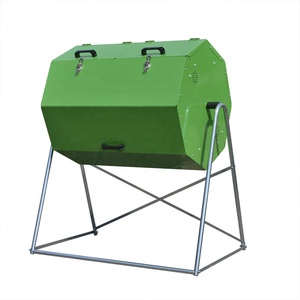 Speedy SPY-FT125 125L garden compost tumbler metal compost bin for garden outdoor composting
