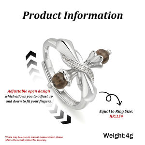 Adjustable S925 Sterling Silver Cross <b>Rings</b> Religious Gemstone Jewelry <b>Set</b> for Women and <b>Men</b> Christian Inspired - Product Image 3