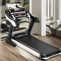 Grand écran à usage domestique Gym fitness exercice machine à courir tapis roulant sport tapis roulant commercial