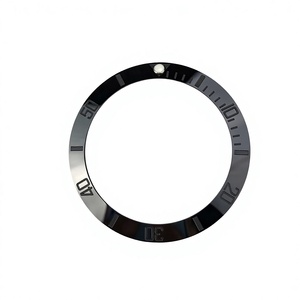 SKX007 38mm Diving <b>Watch</b> with White Luminous Ceramic Bezel Insert Slope Black Color - Product Image 5